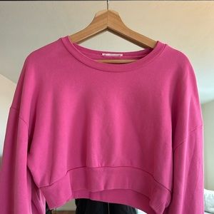 Reformation Hunter Crop Sweatshirt